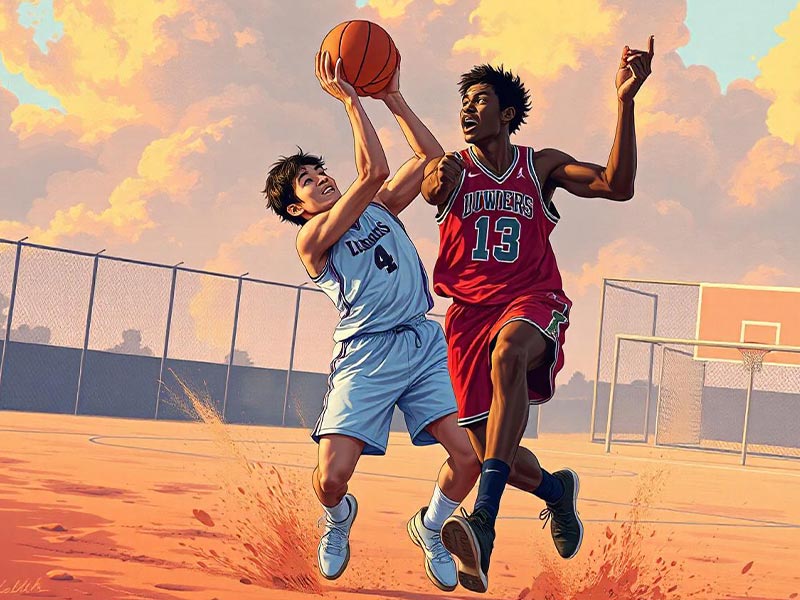 节俭的字母哥！名场面：甲亢哥向字母哥安利自己的华为手机！